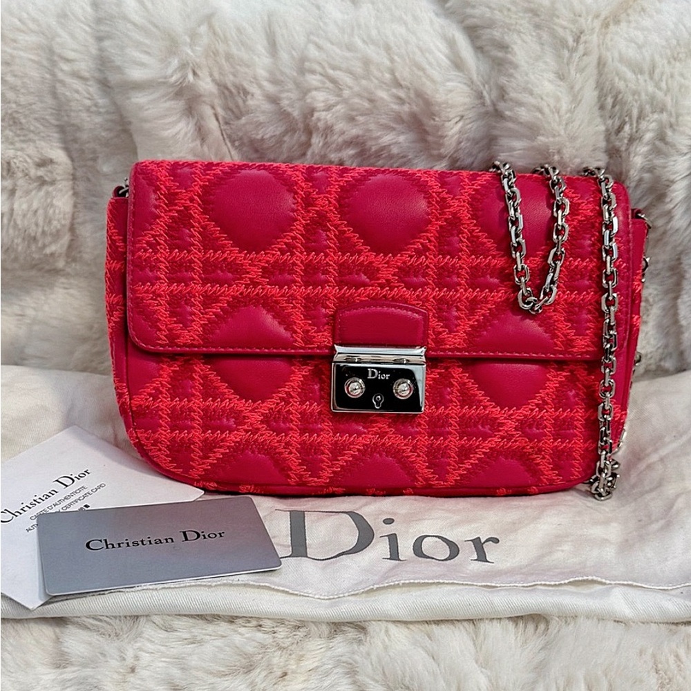 Christian Dior Miss Dior Cannage Chain Bag